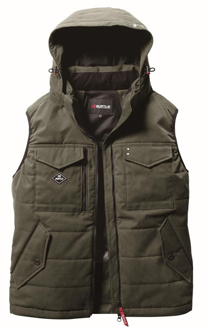 BURTLE バートル 防寒ベスト(ユニセックス) 秋冬用 ネイビー 5054 3 XXL