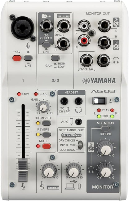 Japan YAMAHA AG03MK2 Mixer Mixer Live Podcast AG03 MK2 