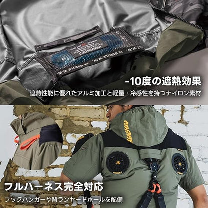 2025 新色 迷彩綠 日本 Burtle 無袖背心 短袖 長袖 空調服 作業服 AC2084