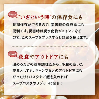 日本 kagome 可果美 5年效期 蔬菜湯 綜合9袋 防災食品 露營 登山 救難 地震 緊急 避難 即時 SO-30