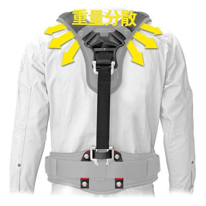 Tajima Safety Holder Suspenders, Sef Suspenders, Black, SFSAF-BK