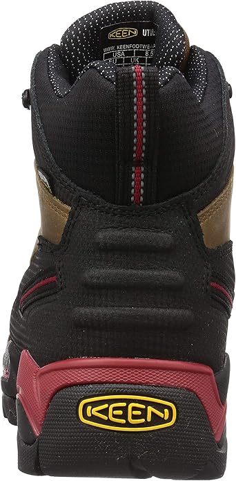 KEEN Utility メンズ CSA HAMILTON CARBON WP シーエスエー ハミルトン シックス カーボン ウォータープルーフ 防水安全靴