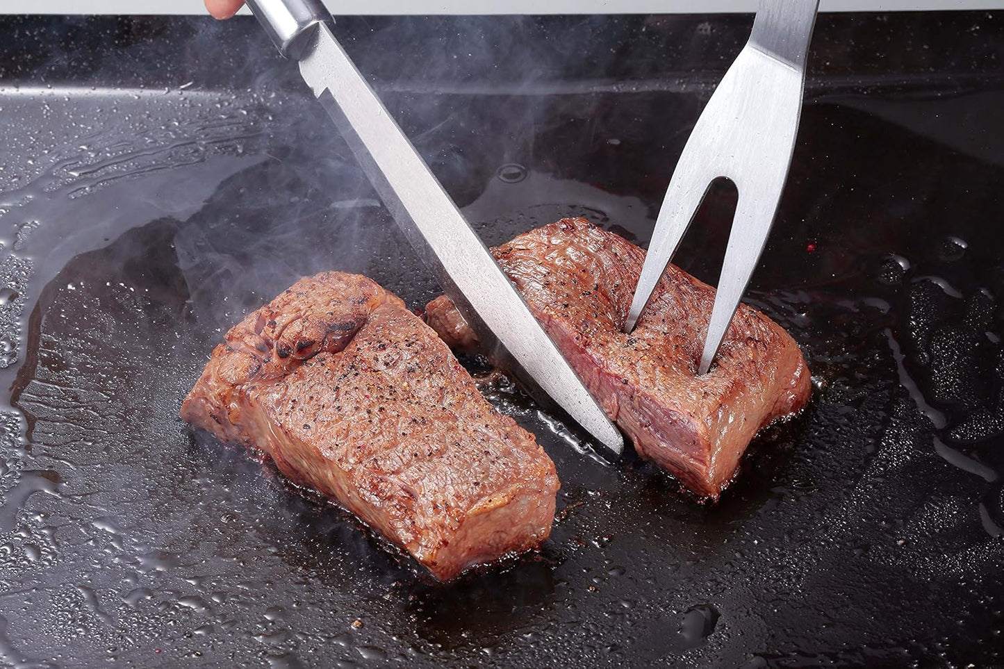 日本 CAPTAIN STAG 鹿牌 ‎UG-3249 不鏽鋼廚具組 鏟子 叉子 夾子 刀子 烤肉 BBQ