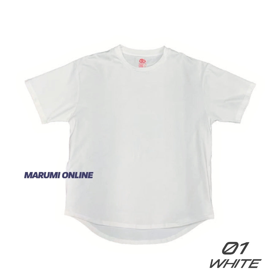 クラワークス コトブキニット ラウンドヘム オーバーサイズ 半袖 Tシャツ メンズ ストレッチ コットンタッチ 吸汗速乾 UVカット 3624 [26KN3624]