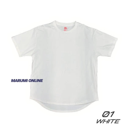 クラワークス コトブキニット ラウンドヘム オーバーサイズ 半袖 Tシャツ メンズ ストレッチ コットンタッチ 吸汗速乾 UVカット 3624 [26KN3624]