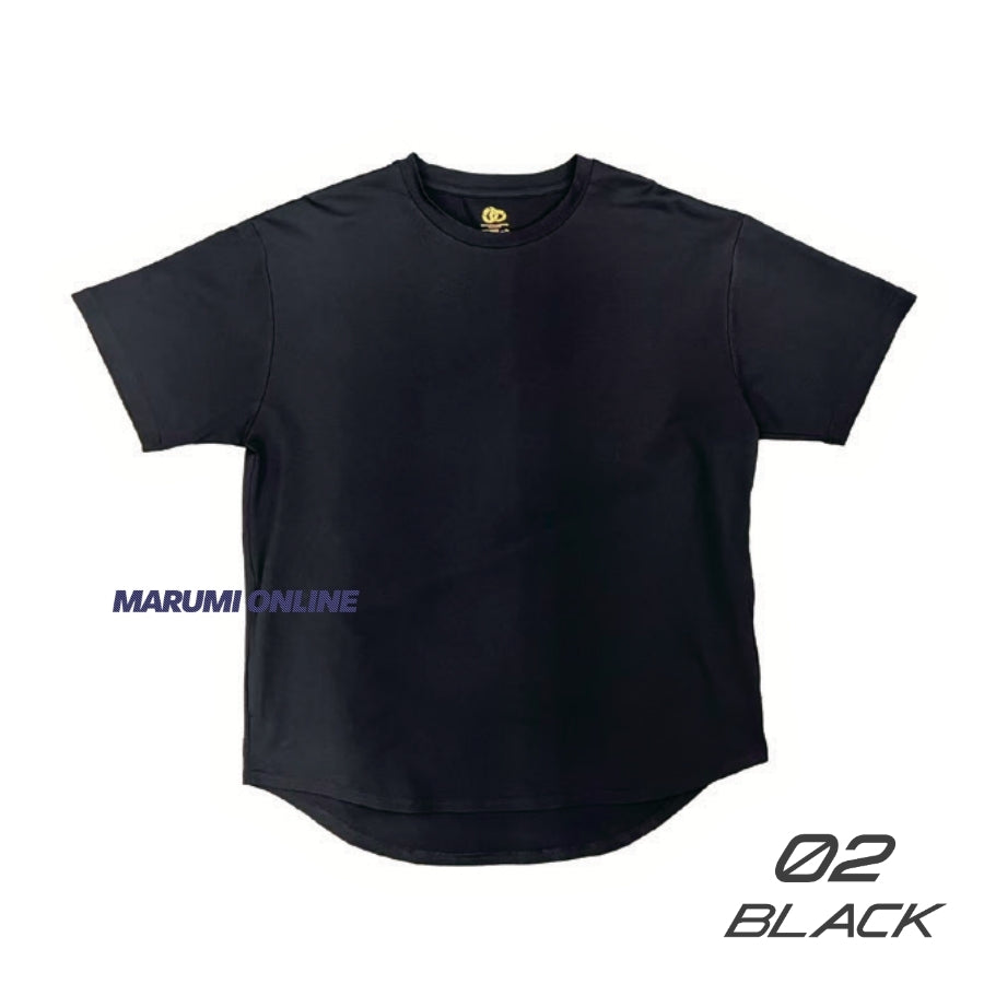 クラワークス コトブキニット ラウンドヘム オーバーサイズ 半袖 Tシャツ メンズ ストレッチ コットンタッチ 吸汗速乾 UVカット 3624 [26KN3624]
