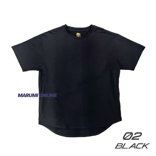 クラワークス コトブキニット ラウンドヘム オーバーサイズ 半袖 Tシャツ メンズ ストレッチ コットンタッチ 吸汗速乾 UVカット 3624 [26KN3624]