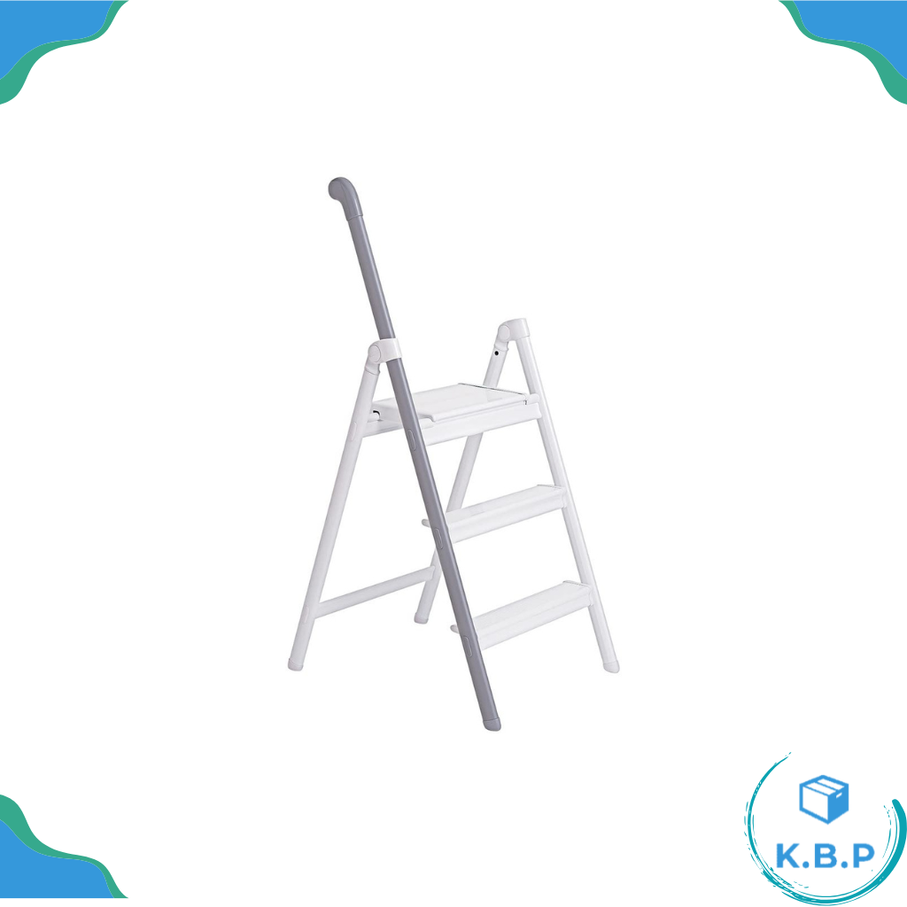 長谷川工業 工作梯 SS-3 超薄 三階 Handle Step 輕巧單邊扶手收納設計梯