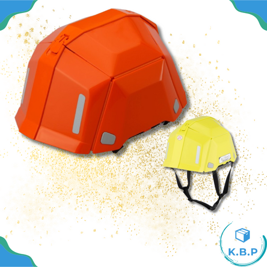 Japan TOYO BLOOM foldable disaster prevention helmet No.101 safety helmet engineering helmet earthquake proof office home earthquake