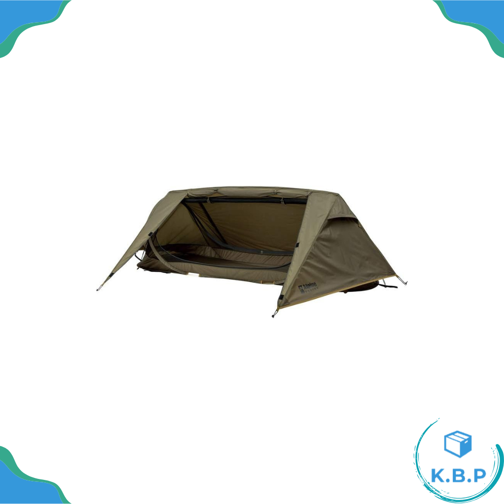 Japan Alpine DESIGN - Single person quick throw military tent Japanese marching tent instant throw instant fold yarn net mosquito net WAQ Helinox