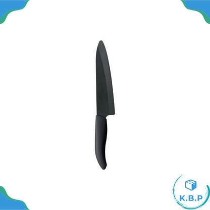 日本KYOCERA 京瓷 陶瓷菜刀 菜刀 黑色的 16厘米 FKR-160HIP-FP k161