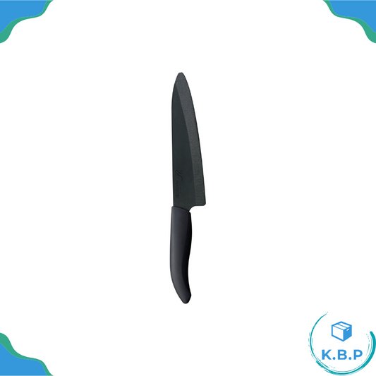 日本KYOCERA 京瓷 陶瓷菜刀 菜刀 黑色的 16厘米 FKR-160HIP-FP k161