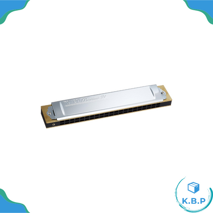 日本製造 Tombo 複音口琴 Premium 21 No 3521 21孔 專業級琴款【黃石樂器】