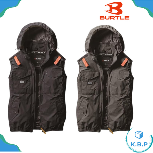 Burtle 無袖背心 短袖 長袖 空調服 作業服 AC1154
