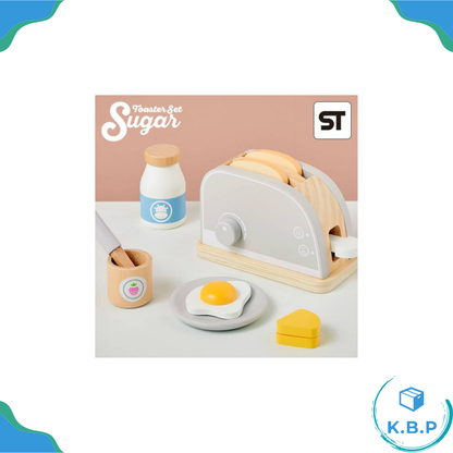 おままごと トースターセット Sugar(シュガー) 10点セット