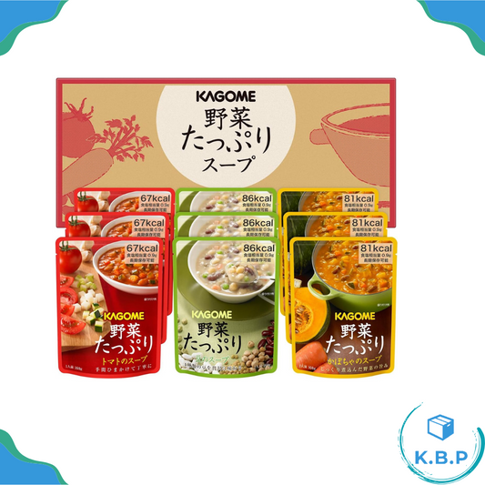 日本 kagome 可果美 5年效期 蔬菜湯 綜合9袋 防災食品 露營 登山 救難 地震 緊急 避難 即時 SO-30