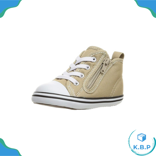 日本 Converse BABY ALL STAR N COLORS Z 童鞋 拉鍊 奶茶
