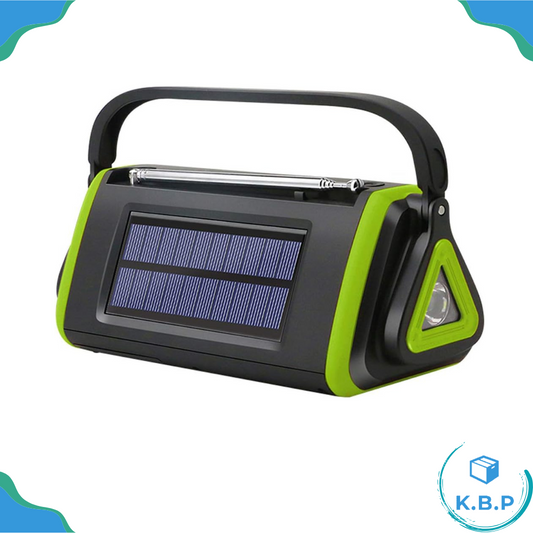 Multi-functional, Disaster Prevention Radio, Portable Radio, Evacuation Radio, Disaster Preparedness Radio, AM/FM Radio, Wide FM Compatible, LED Light, Smartphone Charging, SOS, Aux, Waterproof, IPX3,