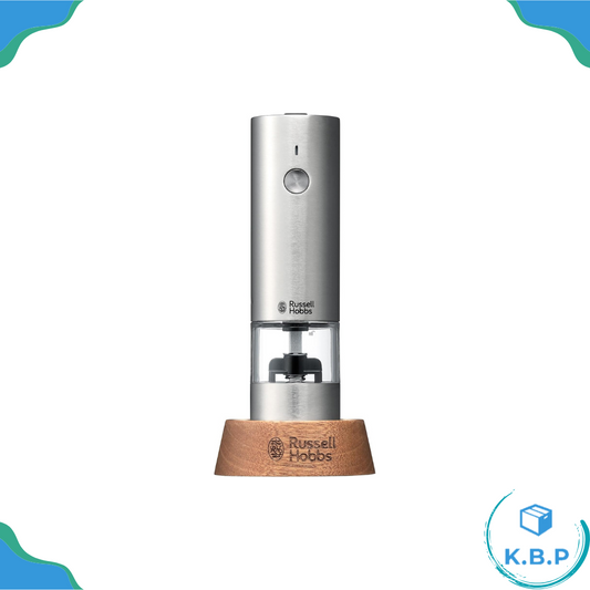 Russell Hobbs 電動研磨器 胡椒 岩鹽 2024新款 含底座 Type C 充電式 陶瓷刀盤 自動研磨器