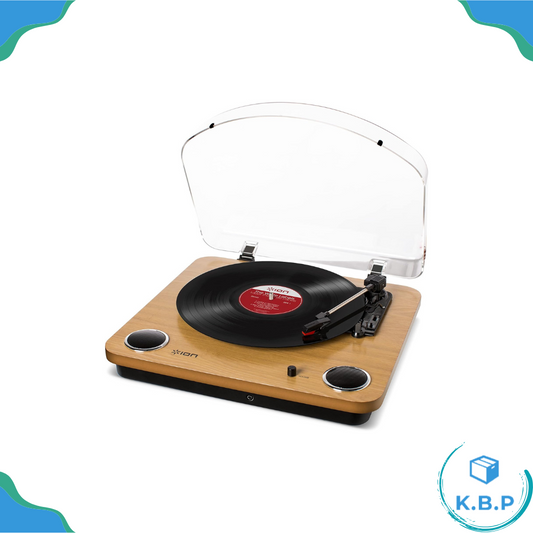 日本原裝ION Audio 鐵三角 黑膠唱盤Max LP 全自動立體聲 黑膠