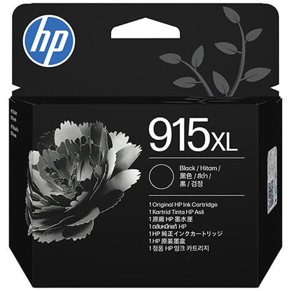 HP 915XL 純正インクカートリッジ ブラック 黒 増量 3YM22AA black color